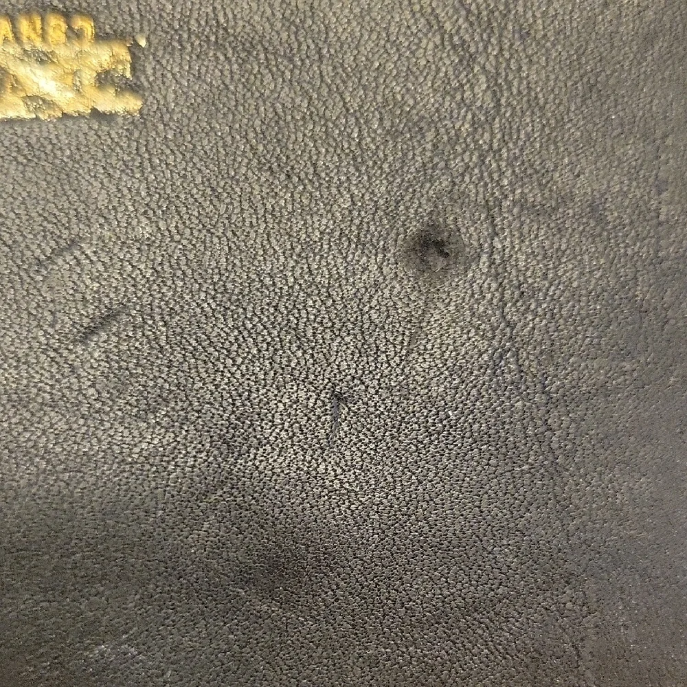 Black Leather I D. Wallet